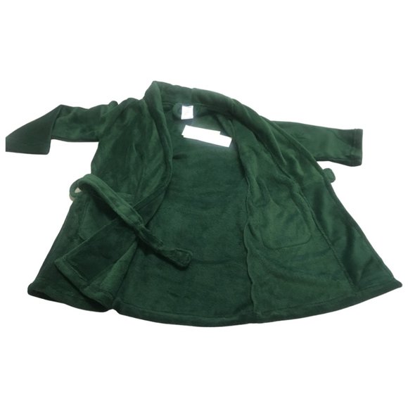Leveret Kids Robe Boys Girls Shawl Collar Fleece Sleep Robe Size 4 - Picture 2 of 4